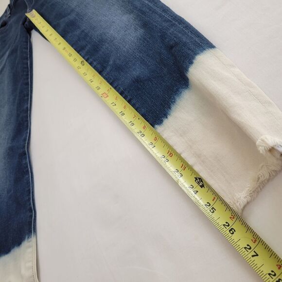NEW 27 Citizens Of Humanity STRETCH Agnes Avedon Bleach Raw Edge Jeans NWOT - Picture 4 of 15